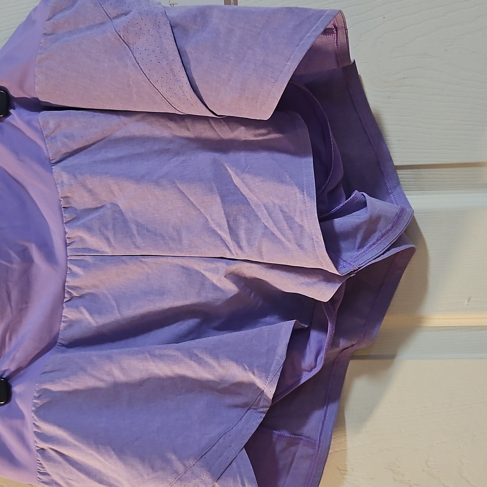 CALIA Women’s Kick It Up Mid Rise Shorts: LIGHT PURPLE HEATHER: NWT: SIZE XXL